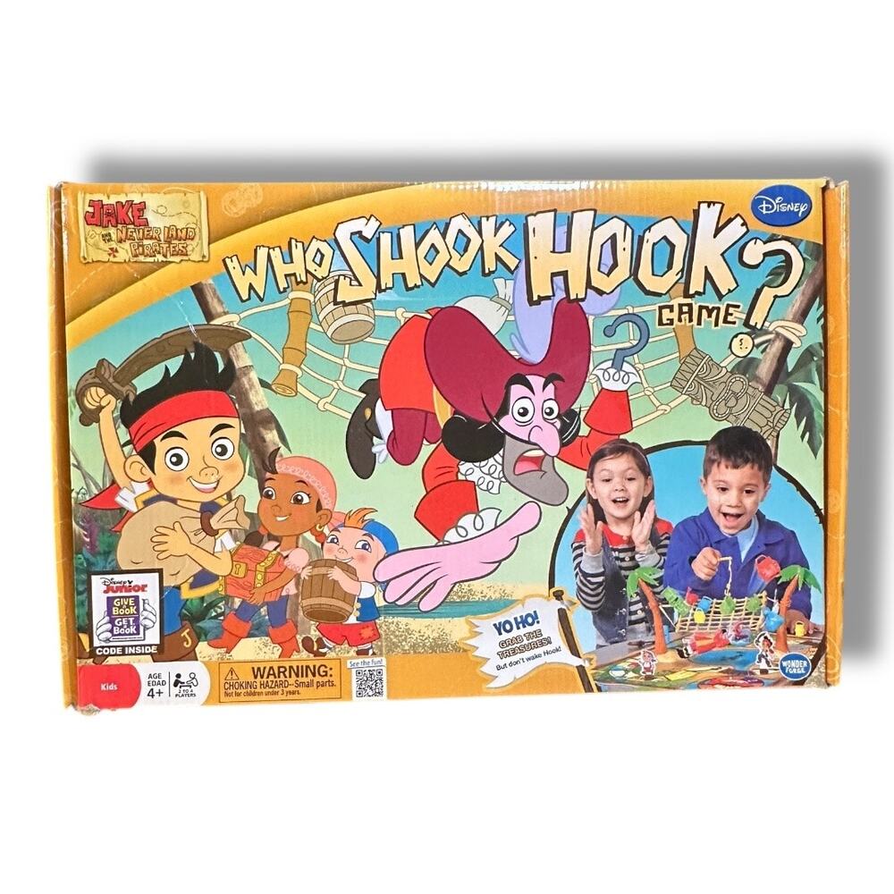 Disney Who Shook Hook Board Game